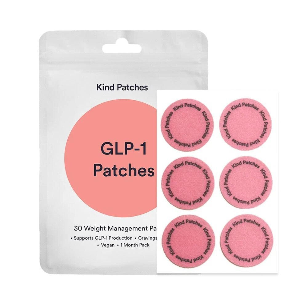1-5 PACK New GLP-1 Patches Kind Patches - 1 Month Supply Cravings Support Vegan