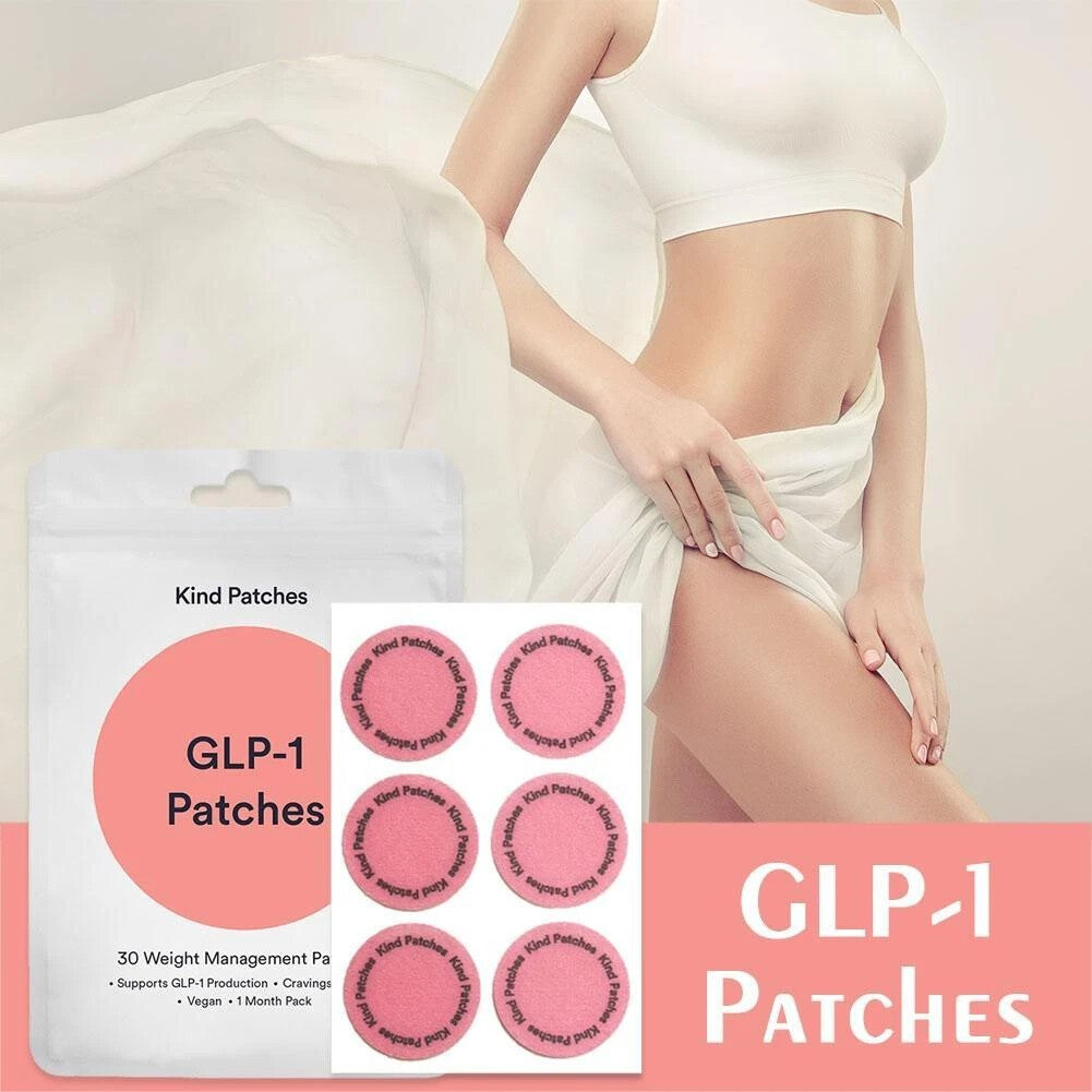 1-5 PACK New GLP-1 Patches Kind Patches - 1 Month Supply Cravings Support Vegan
