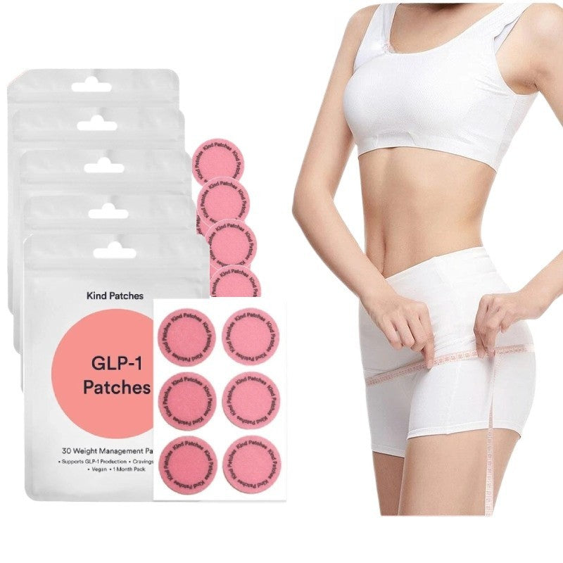 1-5 PACK New GLP-1 Patches Kind Patches - 1 Month Supply Cravings Support Vegan
